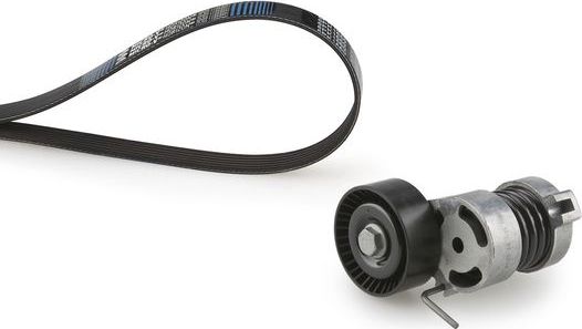 Приводной ремень поликлиновой с роликами (комплект) Gates Micro-V® для BMW 1 I (E82/E88) 2008-2013. Артикул K086PK1640