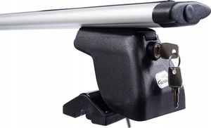 Багажник на крышу Amos Dromader Plus на штатные места для Citroen C4 I хэтчбек 3/5-дв. 2005-2009 (Крыловидные дуги). Артикул C-15-a1.3-plus