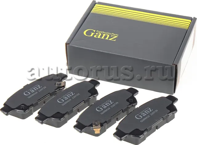 Колодки задние (Ganz). Артикул GIJ09419