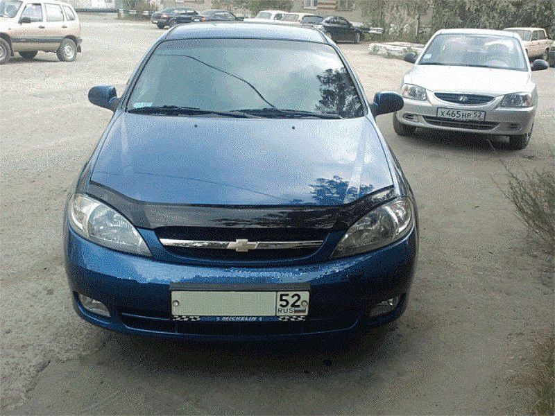 Дефлектор VT52 для капота Chevrolet Lacetti хэтчбек 2004-2013. Артикул CH06VT