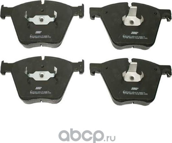 Тормозные колодки BMW. Артикул 34116783554