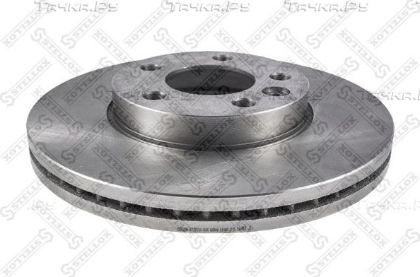 Тормозной диск Stellox передний для Volkswagen Multivan T5 2003-2015. Артикул 6020-4795V-SX