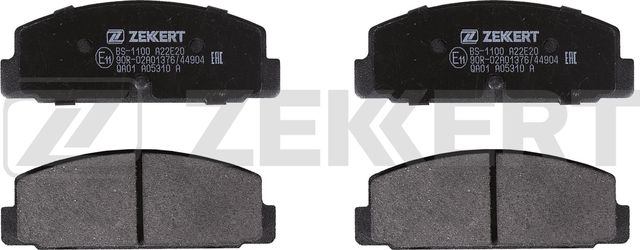 Тормозные колодки Zekkert задние для Mazda 6 II (GH) 2007-2013. Артикул BS-1100