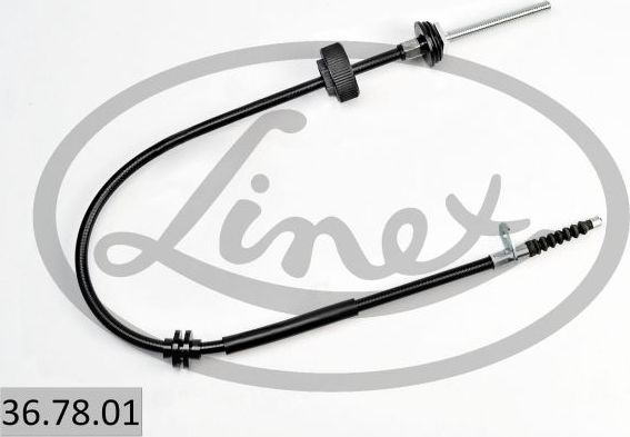 Трос ручника (тросик ручного тормоза) Linex. Артикул 36.78.01