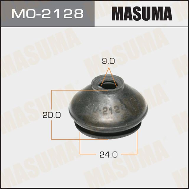 Пыльник шарового шарнира 9x24x20 MASUMA MO-2128. Артикул MO-2128