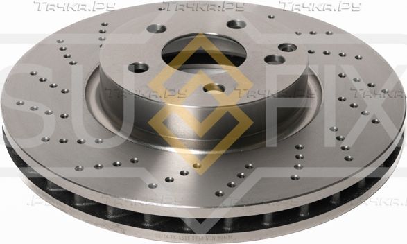 Диск тормозной передний 322x32 (Sufix). Артикул FX1516