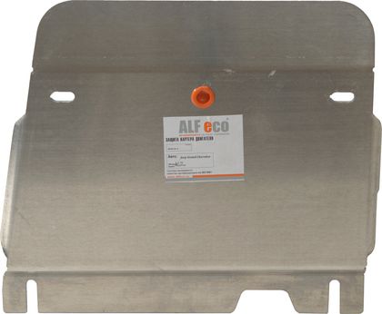 Защита алюминиевая Alfeco для раздатки Jeep Grand Cherokee WK2 2013-2022. Артикул ALF.48.03 AL4