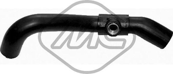 Патрубок радиатора (системы охлаждения) Metalcaucho. Артикул 09119