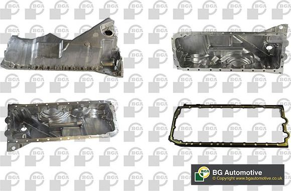Масляный поддон картера двигателя BGA для BMW 5 VI (F10/F11/F07) 2009-2017. Артикул SP0915