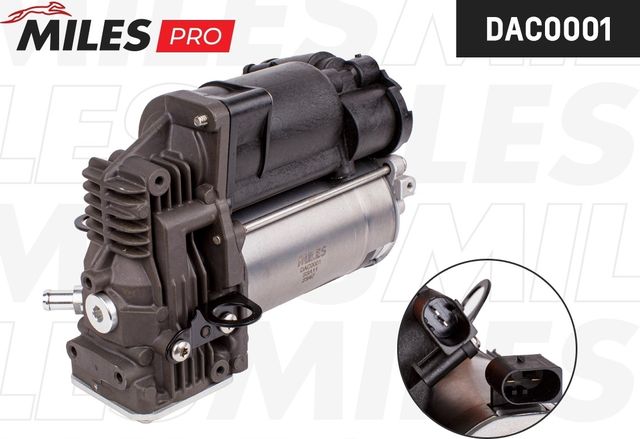 Компрессор пневмоподвески MB GL-CLASS (X164) 07-12/ ML-CLASS (W164) 05-11 (Miles). Артикул DAC0001