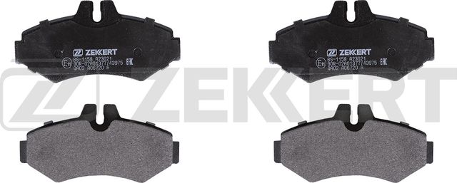 Тормозные колодки Zekkert задние для PUCH G-modell W461 1991-2001. Артикул BS-1158