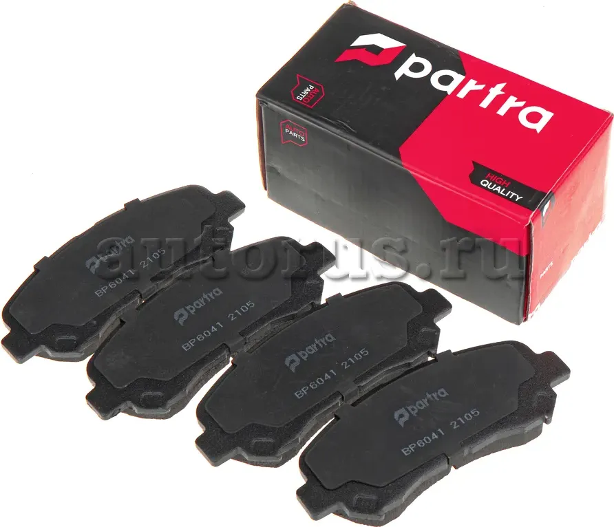 К-т торм. колодок fr qashqai (j10) , x-trail (t31) (Partra). Артикул BP6041