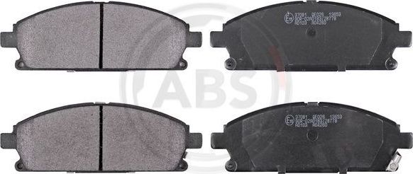 Тормозные колодки ABS. Артикул 37081