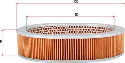 Воздушный фильтр Sakura. Артикул A-1816