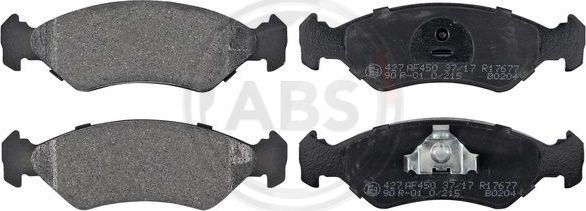 Тормозные колодки ABS передние для Ford Fiesta IV 1995-2000. Артикул 36707