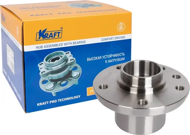 Ступица передняя/задняя в сборе L=R (Kraft) Kraft. Артикул KT110062