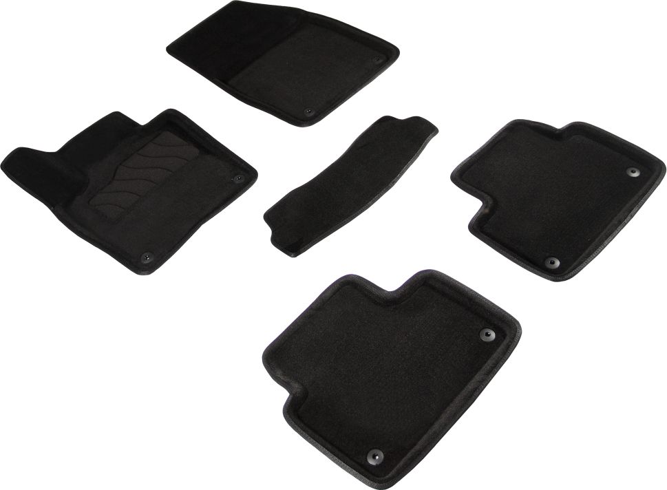 Коврики Seintex 3D ворсовые для салона Volvo V60 II 2018-2026. Артикул 94276