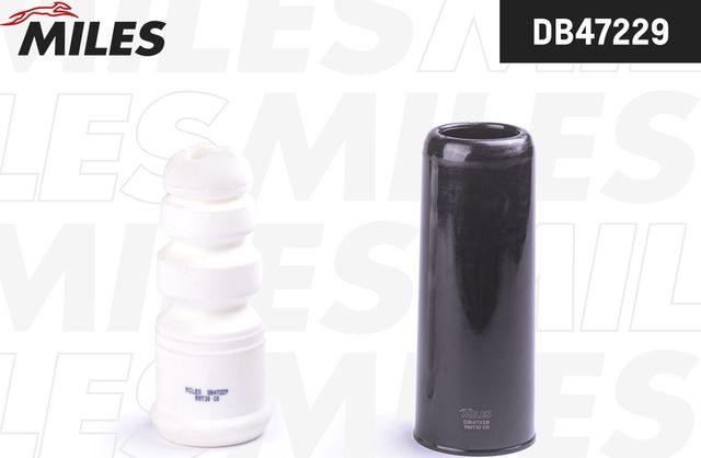 Комплект отбойников и пыльников амортизаторов (стоек) Miles. Артикул DB47229