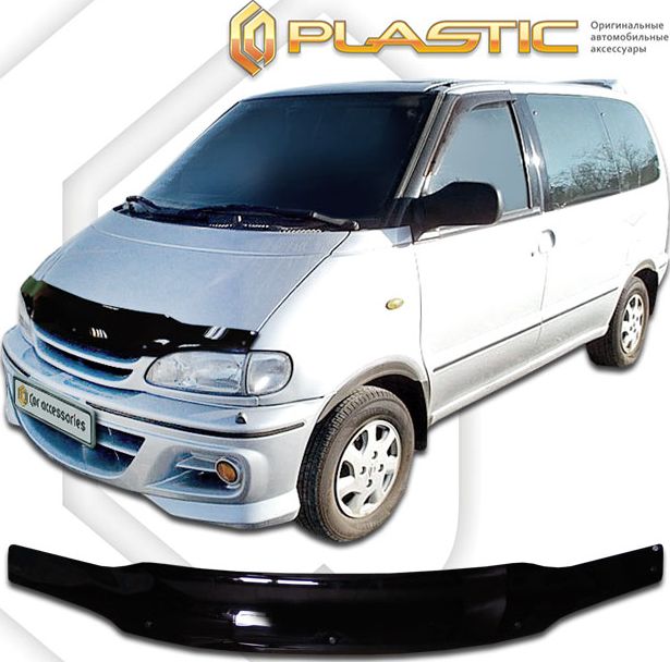Дефлектор СА Пластик для капота (Classic черный) Nissan Serena KAJC23, KBC23, KBCC2 1994. Артикул 2010010106027
