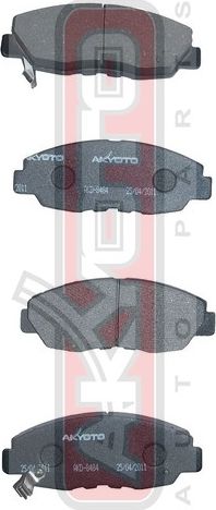 Тормозные колодки Akyoto Packing AKYOTO. Артикул AKD-8484