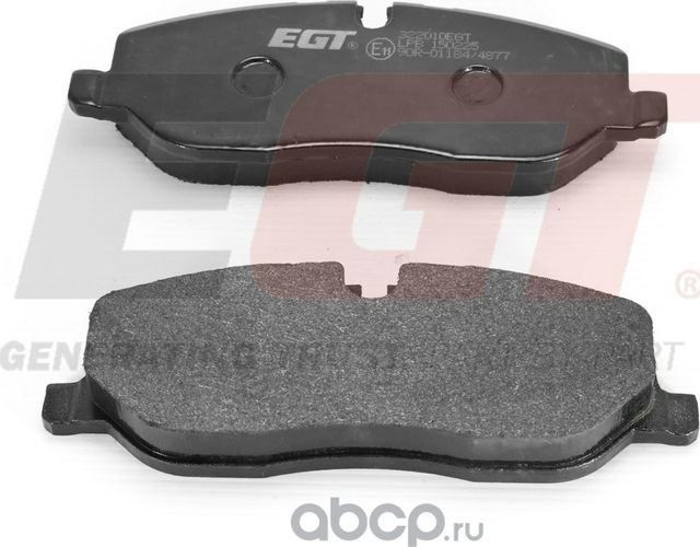 КОЛОДКИ ТОРМОЗНЫЕ ДИСКОВЫЕ (EGT). Артикул 322010EGT