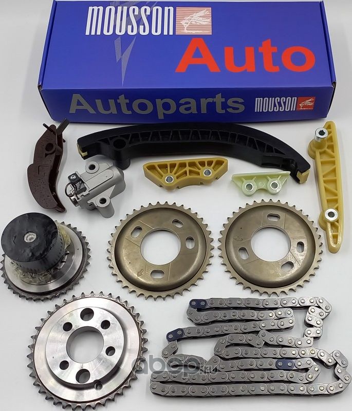 Комплект цепи ГРМ Ford 2,4D JXFA/JXFC (Mousson). Артикул STKJXFA