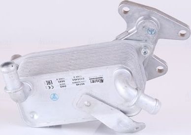 Радиатор масляный (маслоохладитель) для АКПП Nissens (алюминий). Артикул 90748