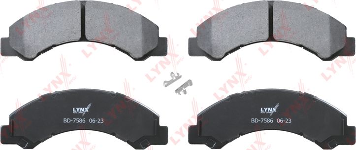 Тормозные колодки LYNXauto. Артикул BD-7586