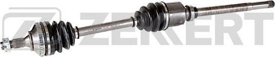 Полуось (привод в сборе, приводной вал) Zekkert передняя правая для Peugeot 406 I 1995-2004. Артикул AW-4527