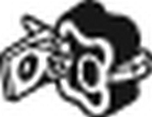 Кронштейн глушителя Bosal (Бельгия). Артикул 255-087