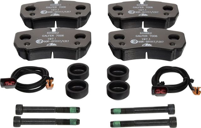 Тормозные колодки ATE задние для Ford Transit VII 2006-2014. Артикул 13.0460-4862.2