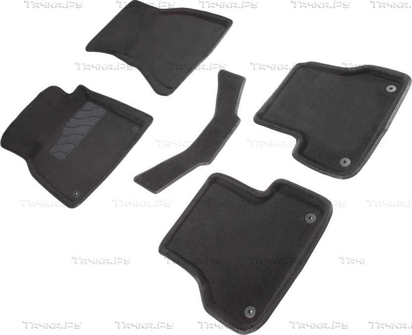 Коврики Seintex 3D ворсовые для салона Audi A6 C7 рестайлинг 2015-2026. Артикул 86291