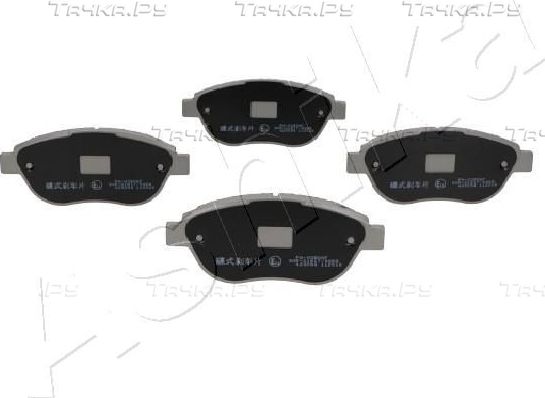 Тормозные колодки ASHIKA передние для Citroen C4 II 2006-2011. Артикул 50-00-0080
