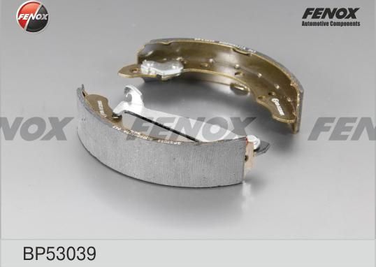 Тормозные колодки Fenox. Артикул BP53039