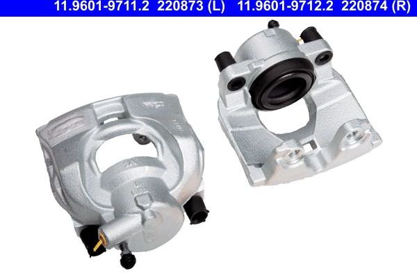 Тормозной суппорт ATE передний правый для Land Rover Range Rover Evoque II 2015-2026. Артикул 11.9601-9712.2