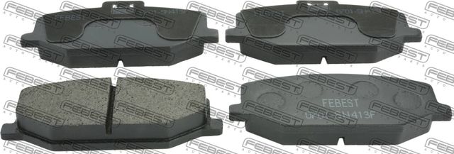 Тормозные колодки Febest. Артикул 0701-SN413F