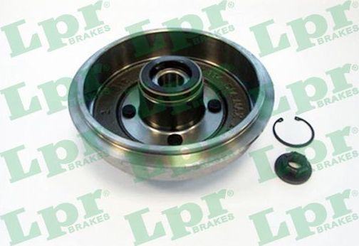 Тормозной барабан LPR задний для Ford Fusion I 2004-2012. Артикул 7D0644CA