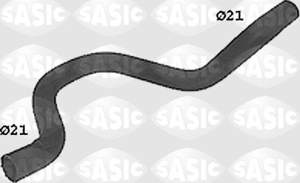 Патрубок радиатора (системы охлаждения) Sasic. Артикул SWH0457