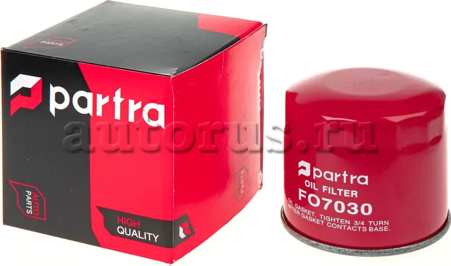 Фильтр масляный (Partra). Артикул FO7030