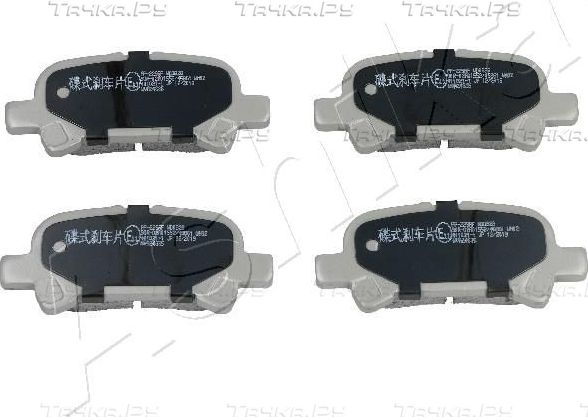 Тормозные колодки ASHIKA. Артикул 51-02-229