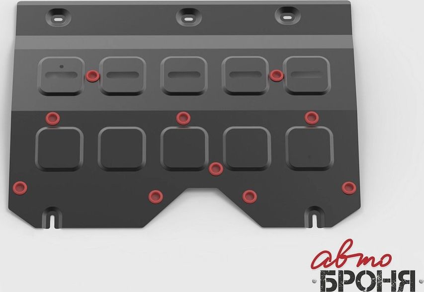 Защита АвтоБРОНЯ для картера и КПП DongFeng Shine РКПП FWD 2024-2026. Артикул 111.09309.1