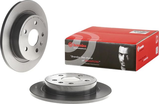 Тормозной диск Brembo UV Coated задний для Saab 9-5 II 2010-2012. Артикул 08.A970.11