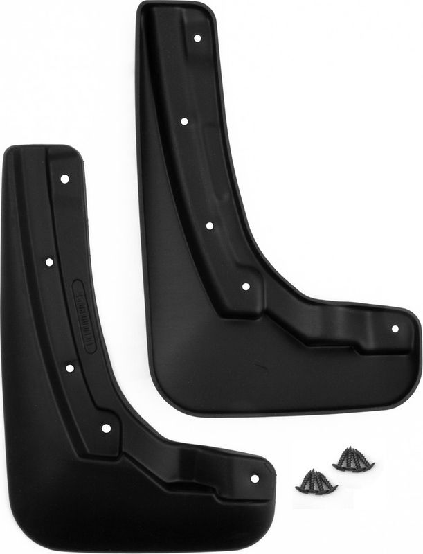 Брызговики Autofamily передняя пара для Skoda Kodiaq 2017-2026. Артикул NLFD.45.08.F13