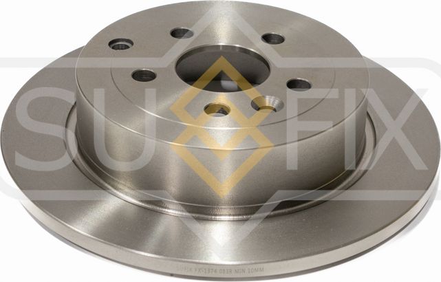 Диск тормозной задний (302x12) (Sufix). Артикул FX1374