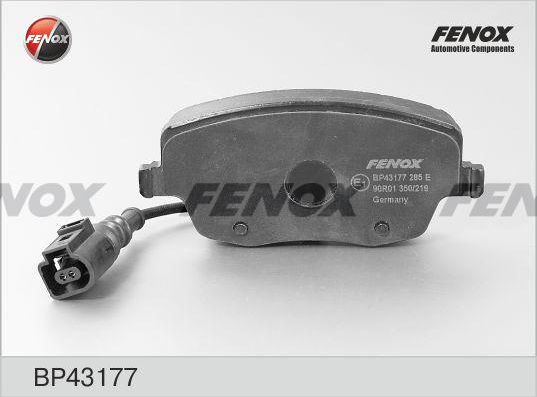 Тормозные колодки Fenox. Артикул BP43177
