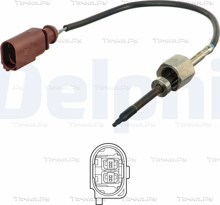 Датчик температуры выхлопных газов Delphi. Артикул TS30262