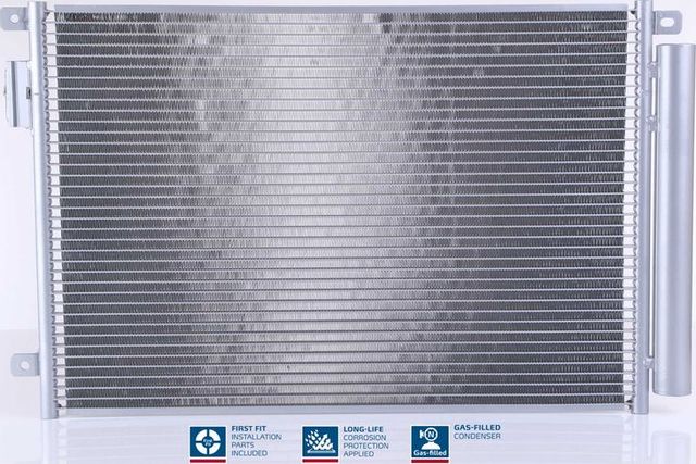 Радиатор кондиционера (конденсатор) Nissens (алюминий) для Fiat 500 II 2013-2026. Артикул 940693