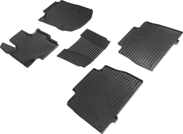 Комплект ковриков Seintex с узором сетка для салона Mercedes-Benz GLE-Class II W167 2018-2026. Артикул 91898