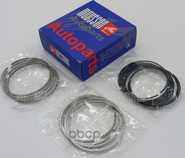 Кольца комплект 1,2 211 17 стандарт на 1 цилиндр (Mousson). Артикул SRS12EA21117STD