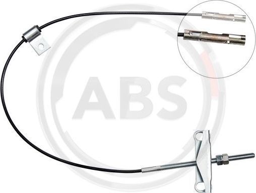 Трос ручника (тросик ручного тормоза) ABS. Артикул K17254